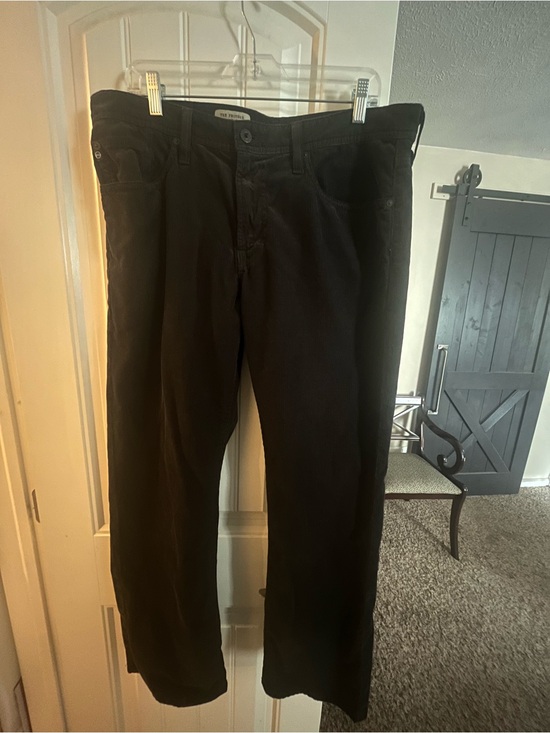 Ag Adriano Goldschmied Other - Ag Adriano Goldschmied  The Protege Straight Corduroy Jeans off-black, 36x30.75